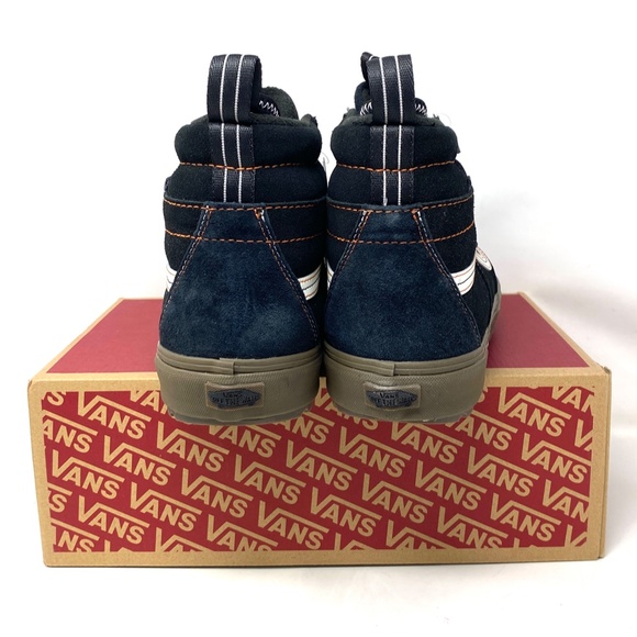 VANS Sk8-Hi MTE-2 Shoes High Top Black Khaki Suede Women’s Boots VN0A5KYCZF5 - Picture 3 of 9